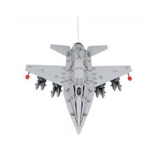 Конструктор металлический Истребитель F-16, ТехноК (9598), 430 дет.