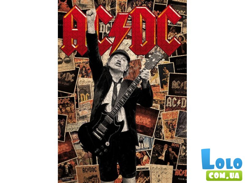 Пазл AC/DC. Angus Collage, GB eye, 1000 эл.