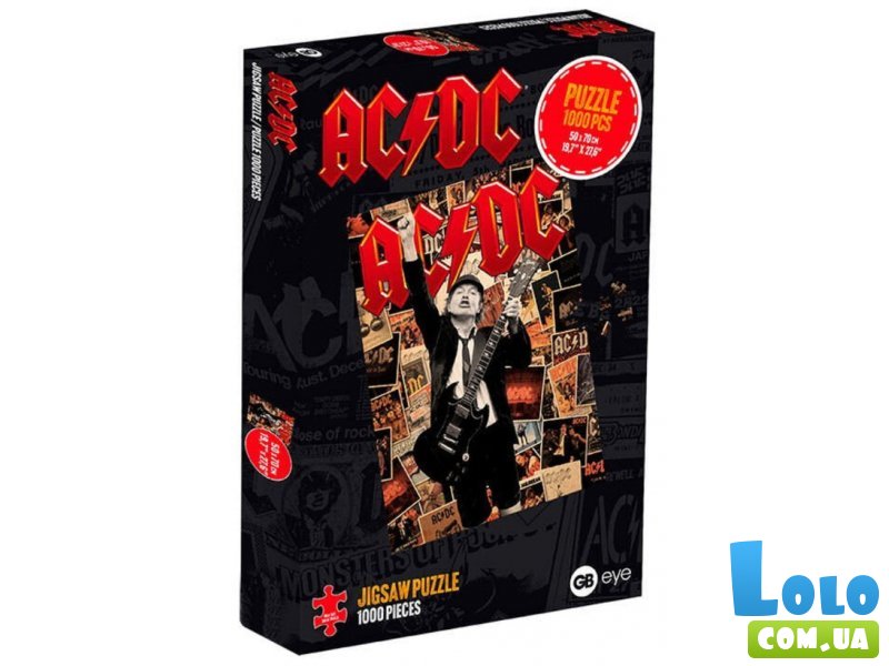 Пазл AC/DC. Angus Collage, GB eye, 1000 эл.