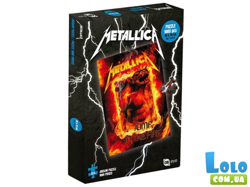 Пазл Metallica. Fire Demon, GB eye, 1000 эл.