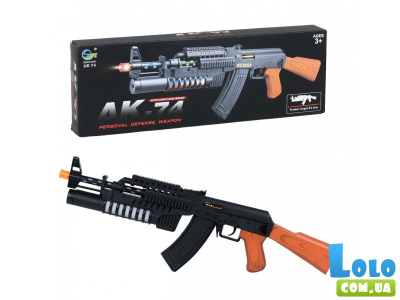 Игрушечный автомат AK-74