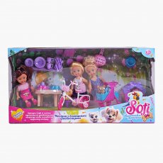 Набор кукол Вечеринка с домашними питомцами