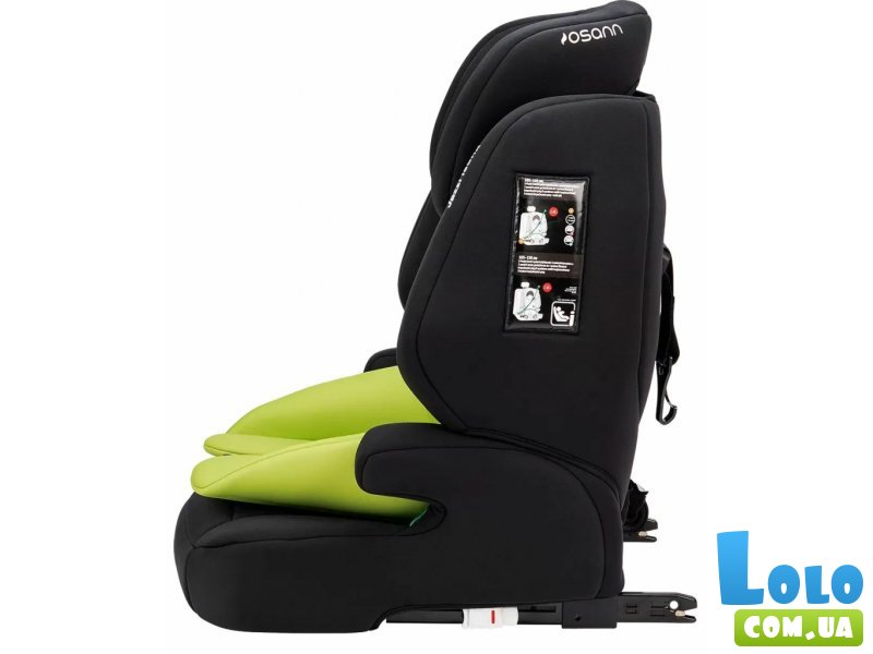 Автокресло Jazzi Isofix i-Size, Osann (lime)