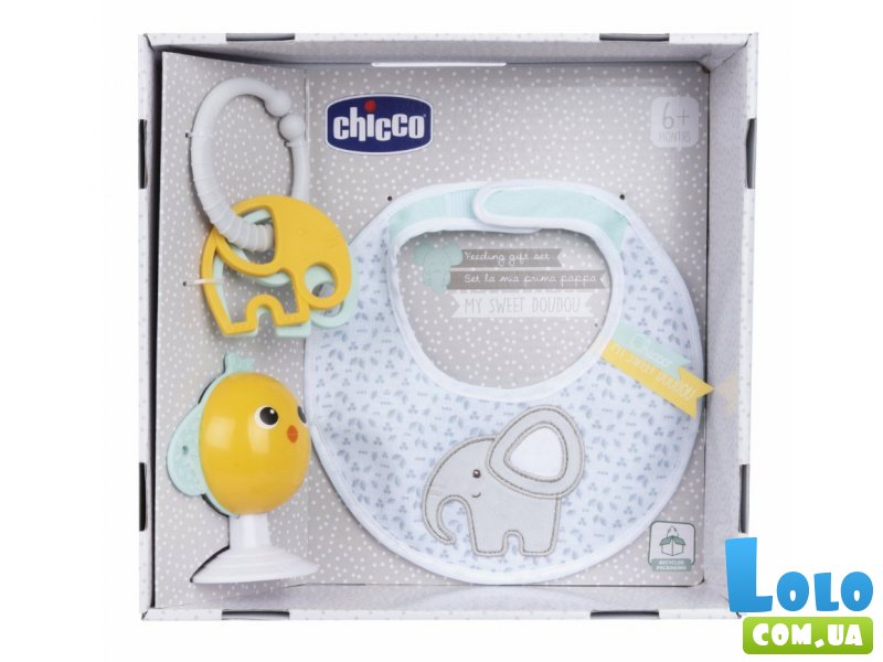 Подарочный набор Приятного аппетита Dou Dou, Chicco