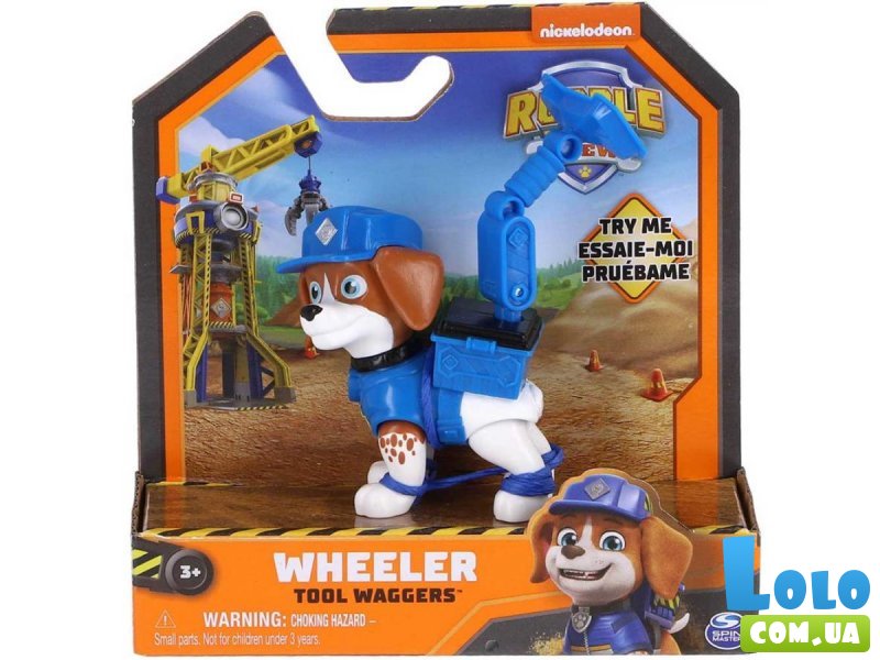 Фигурка щенка Уиллера с механической функцией, Spin Master