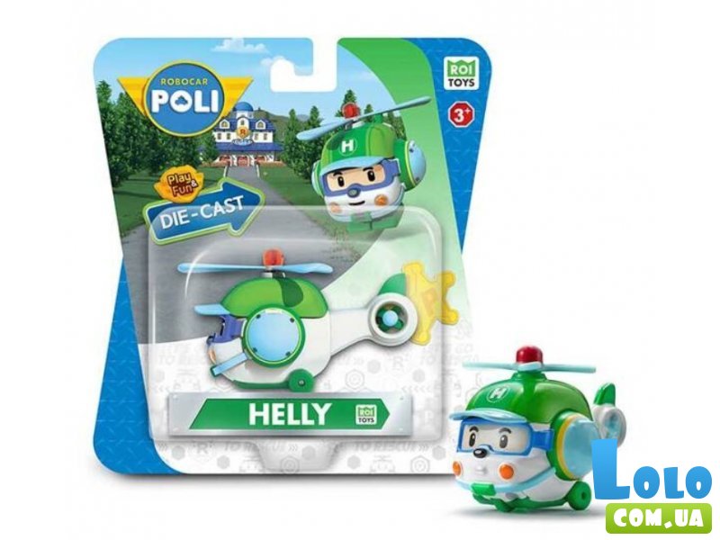 Металлическая фигурка Robocar Poli Хелли, Die Cast