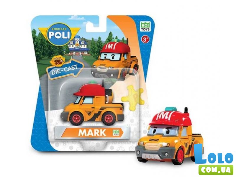 Металлическая фигурка Robocar Poli Марк, Die Cast