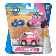 Металлическая фигурка Robocar Poli Сэнди, Die Cast