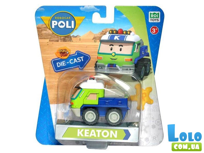 Металлическая фигурка Robocar Poli Китон, Die Cast