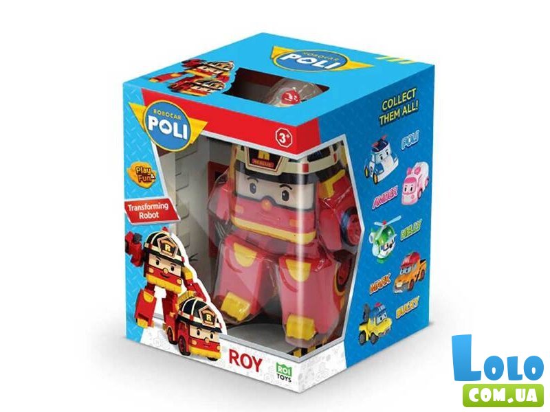 Фигурка-трансформер Робокар Рой, Roi Visual