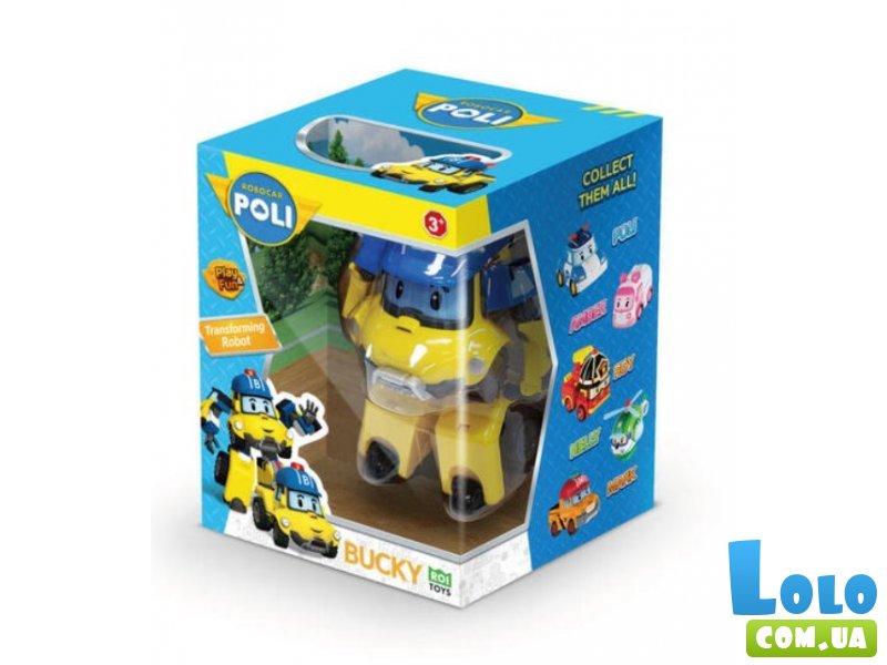 Фигурка-трансформер Робокар Бакки, Roi Visual