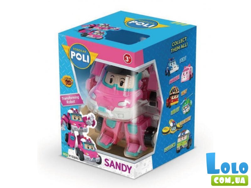 Фигурка-трансформер Робокар Сэнди, Roi Visual