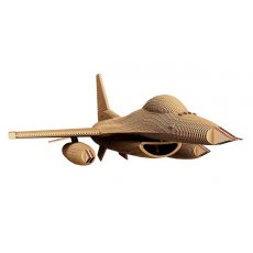 Картонный 3D пазл Самолет F16, Cartonic, 301 эл.