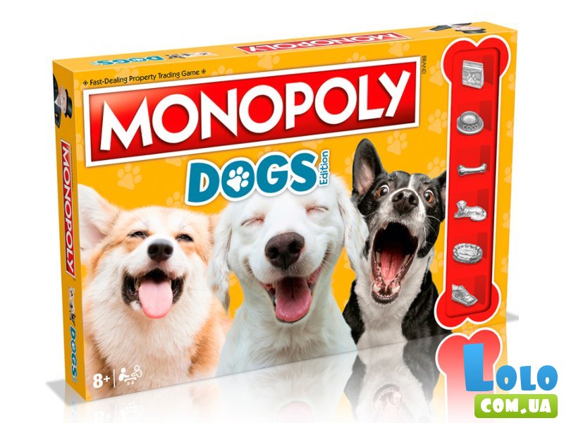 Настольная игра Monopoly: Dogs, Winning Moves