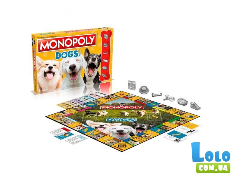 Настольная игра Monopoly: Dogs, Winning Moves