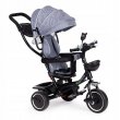 Трехколесный велосипед с поворотным сиденьем Comfort, Ecotoys (grey)