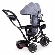 Трехколесный велосипед с поворотным сиденьем Comfort, Ecotoys (grey)