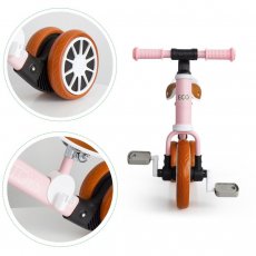 Беговел-велосипед 2 в 1 Energy, Ecotoys (pink)