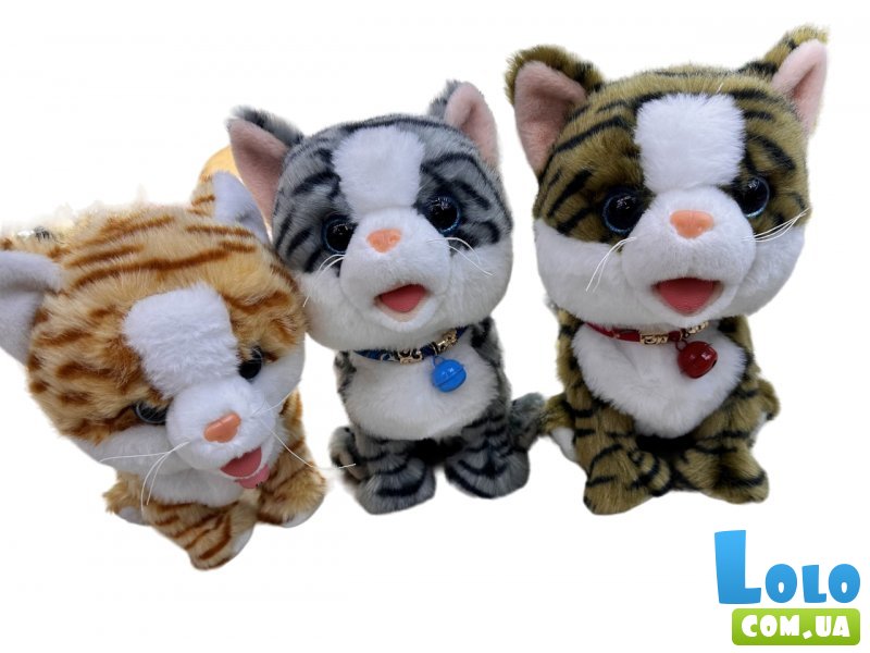 Мягкая интерактивная игрушка Котенок (в ассортименте)