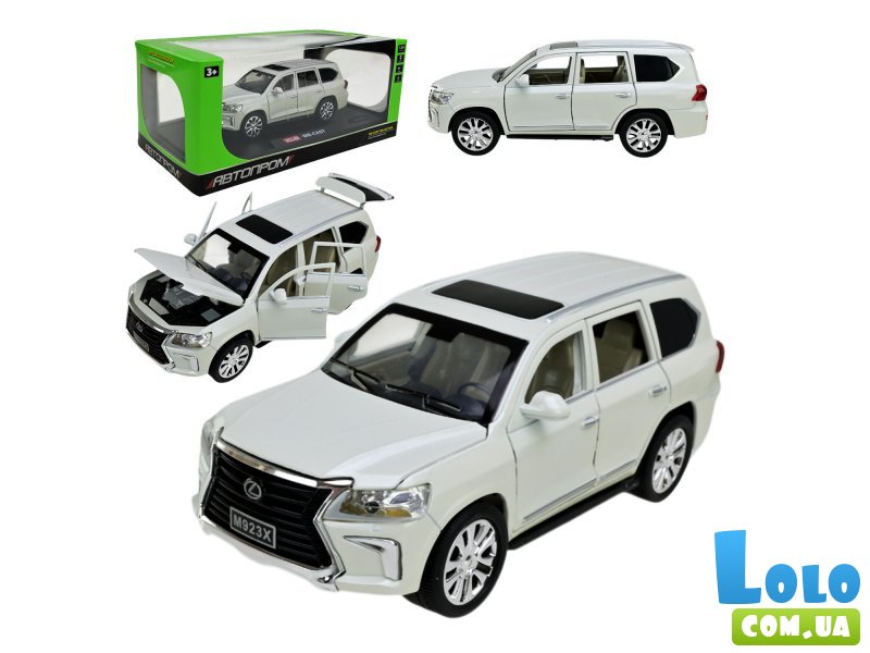 Машина металлическая Lexus, Автопром (в ассортименте)