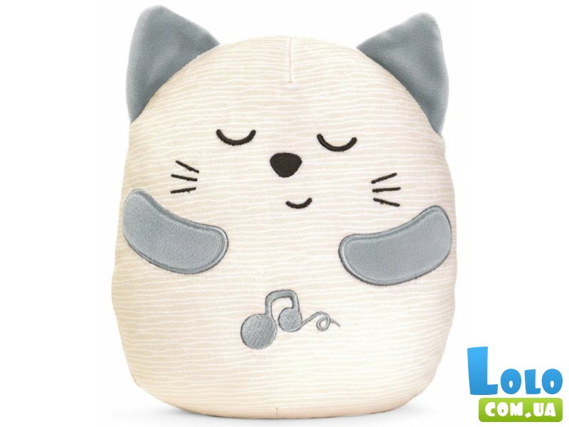 Мягкая музыкальная игрушка Муркотик с вибрацией, Chicco