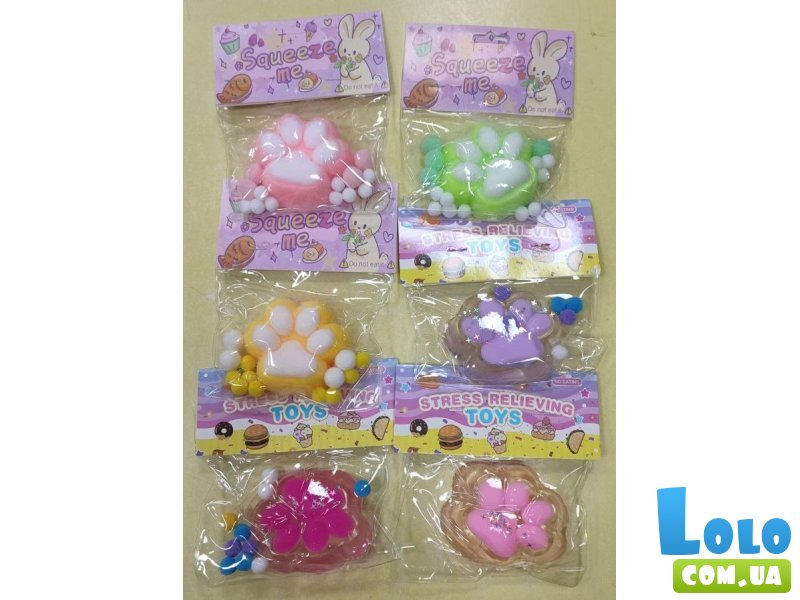 Игрушка-антистресс Таба лапка котика (в ассортименте)