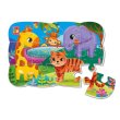 Мягкий беби пазл магнитный Зоопарк, Vladi Toys, 12 эл.