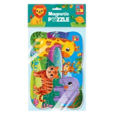 Мягкий беби пазл магнитный Зоопарк, Vladi Toys, 12 эл.