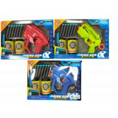 Бластер с мягкими патронами (в ассортименте)