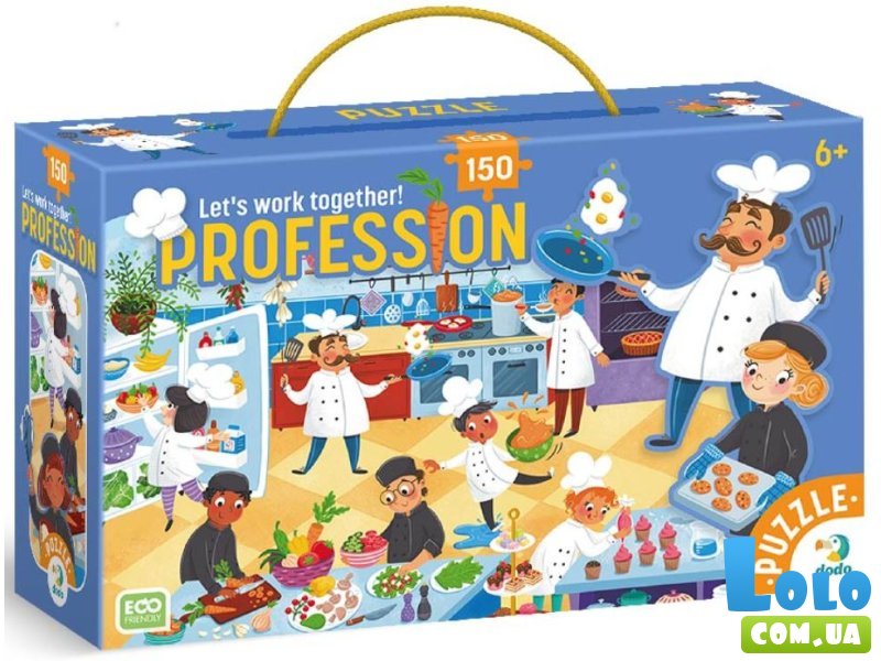 Пазл Повар Профессии, DoDo, 150 эл.