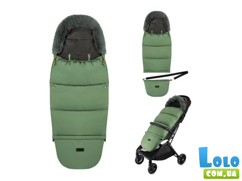 Зимний конверт Sleeping bag 2 в 1, MoMi (green)