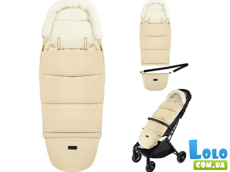 Зимний конверт Sleeping bag 2 в 1, MoMi (beige)