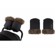 Варежки для коляски Muffins, MoMi (black)