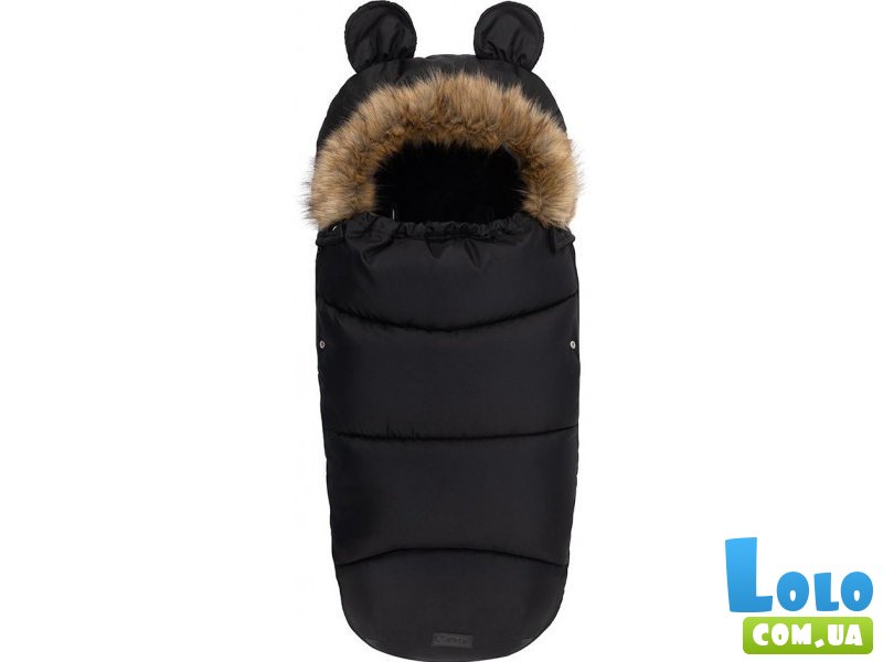 Зимний конверт Sleeping bag, MoMi (black)