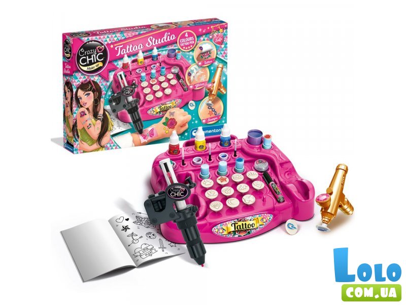Набор для тату Tattoo Studio, Clementoni