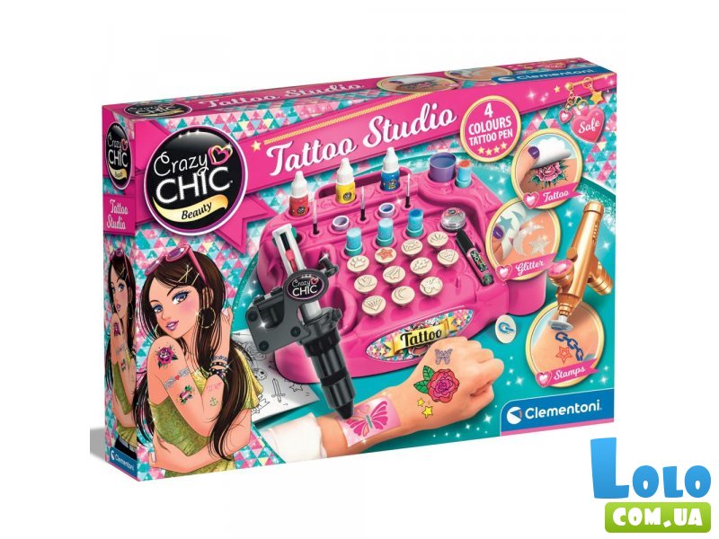 Набор для тату Tattoo Studio, Clementoni