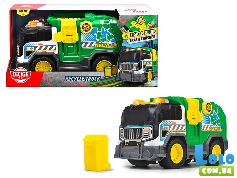 Машина Мусороперерабатывающий грузовик, Dickie Toys