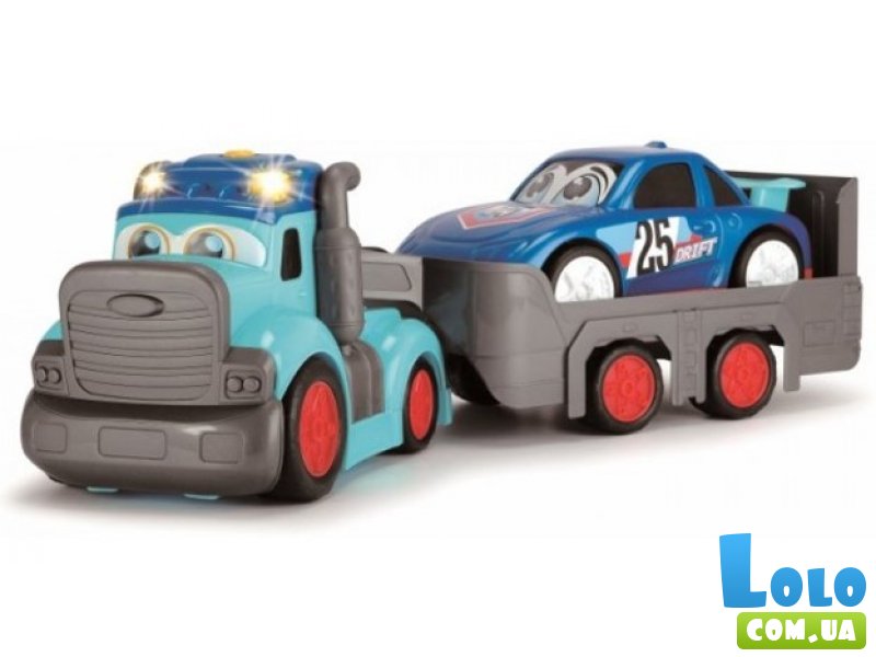 Грузовик АВС Тедди с машиной, Dickie Toys