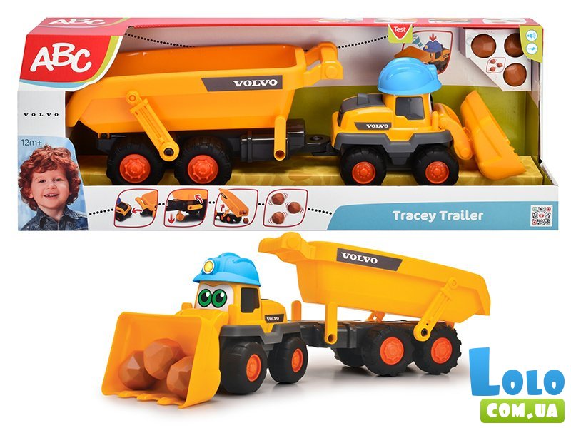 Трактор ABC Вольво Трейси, Dickie Toys
