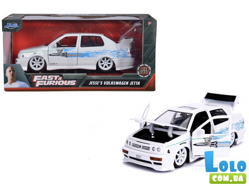 Машина металлическая Форсаж Фольксваген Джетта, Jada
