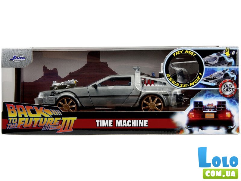 Машина металлическая Назад в будущее 3, Jada