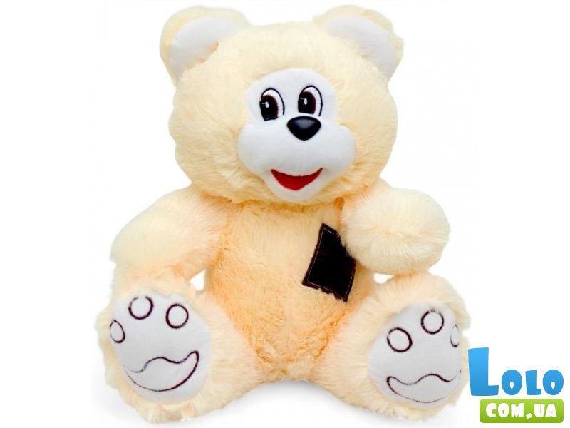 Мягкая игрушка Медведь Ласкуток, 40 см (оранжевый)