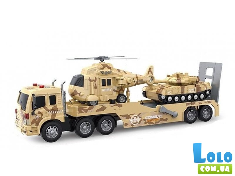 Трейлер с военной техникой