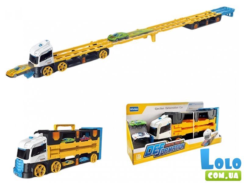 Трейлер с машинками