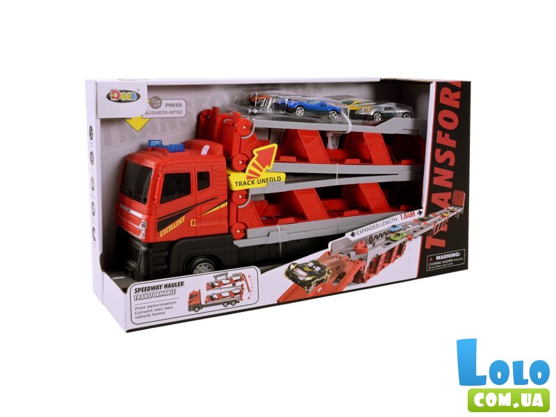 Трейлер с машинами