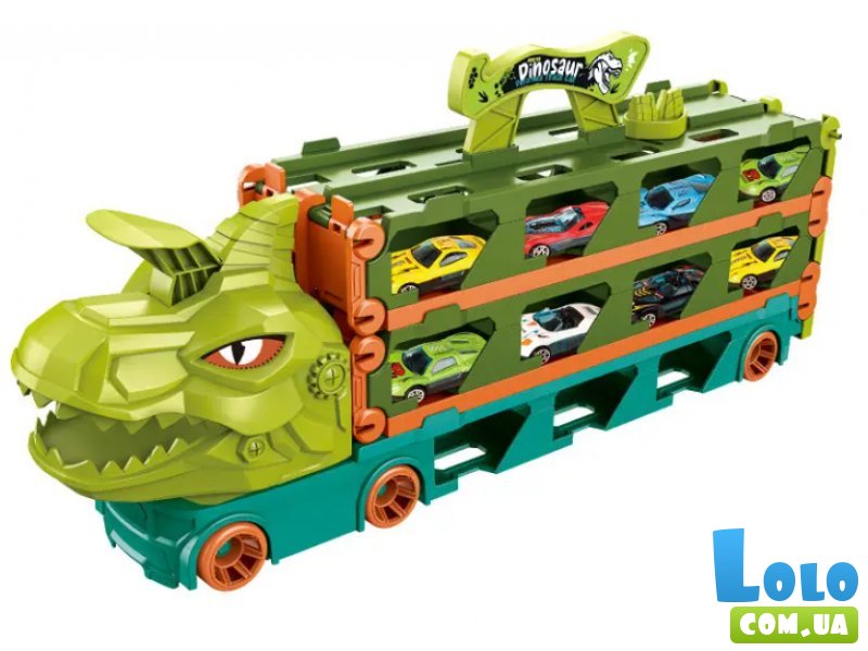 Трек с машинами Динозавр