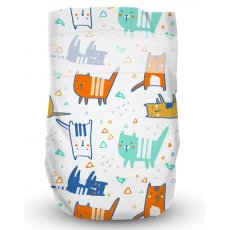 Подгузники Meow The Cat S (3-6 кг) 48 шт., Offspring