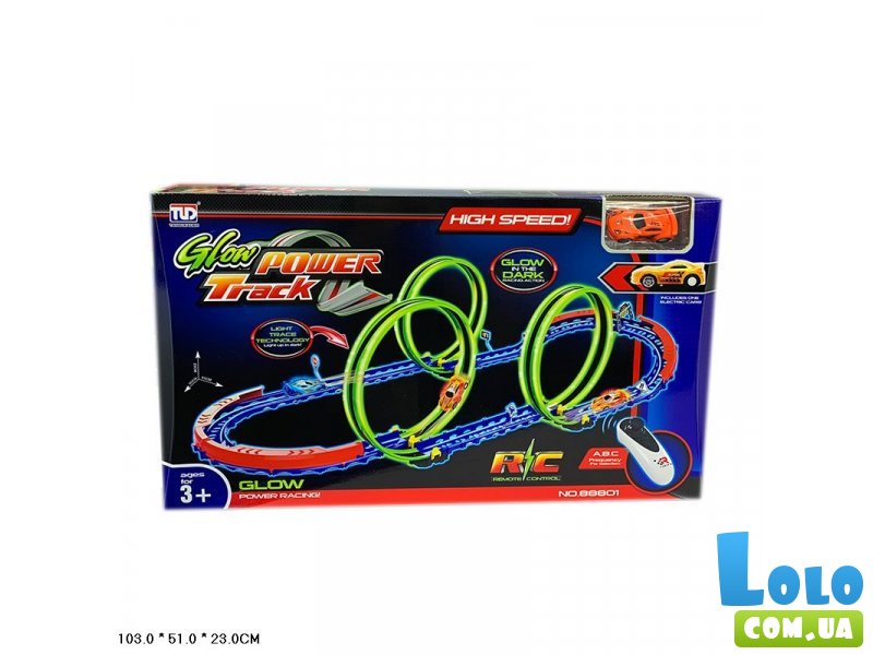 Трек с машиной на радиоуправлении