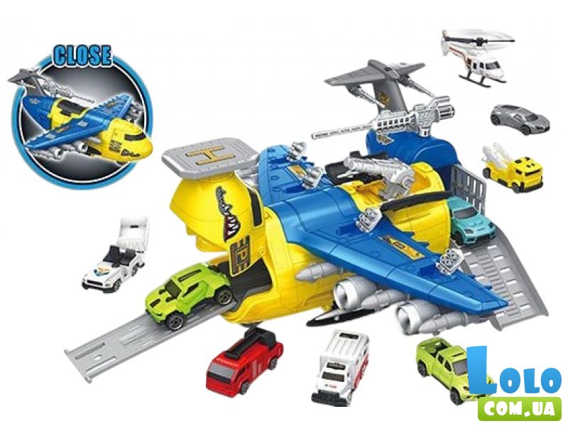 Паркинг Самолет с машинами