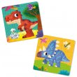 Пазлы мягкие 2 в 1 Dinozaurs, Vladi Toys, 25 эл.